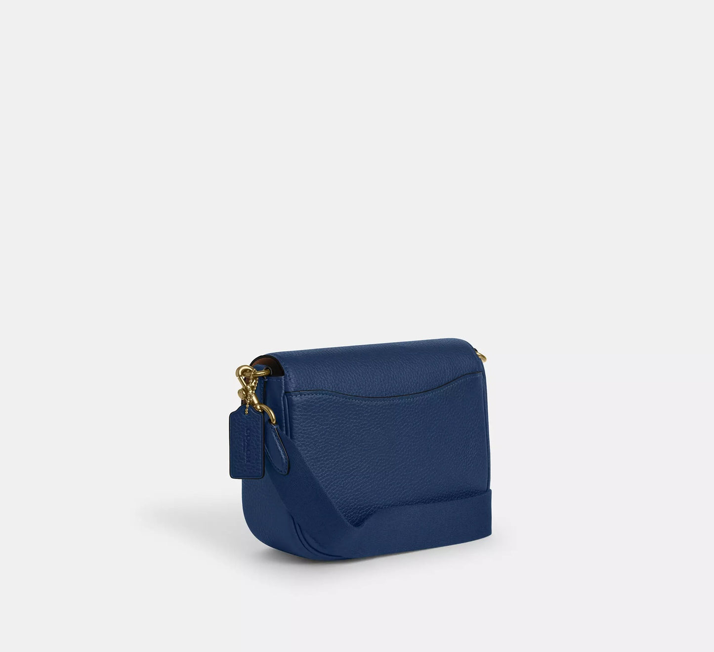 Amelia Saddle Bag Deep Blue Coach