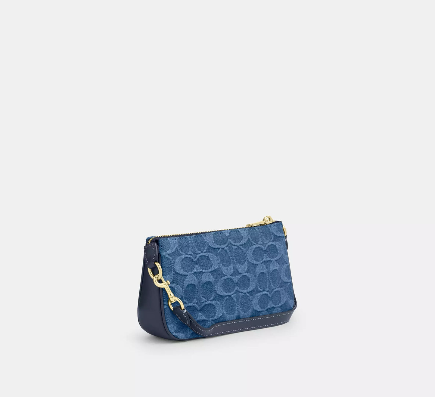 Nolita 19 In Signature Denim Indigo Coach