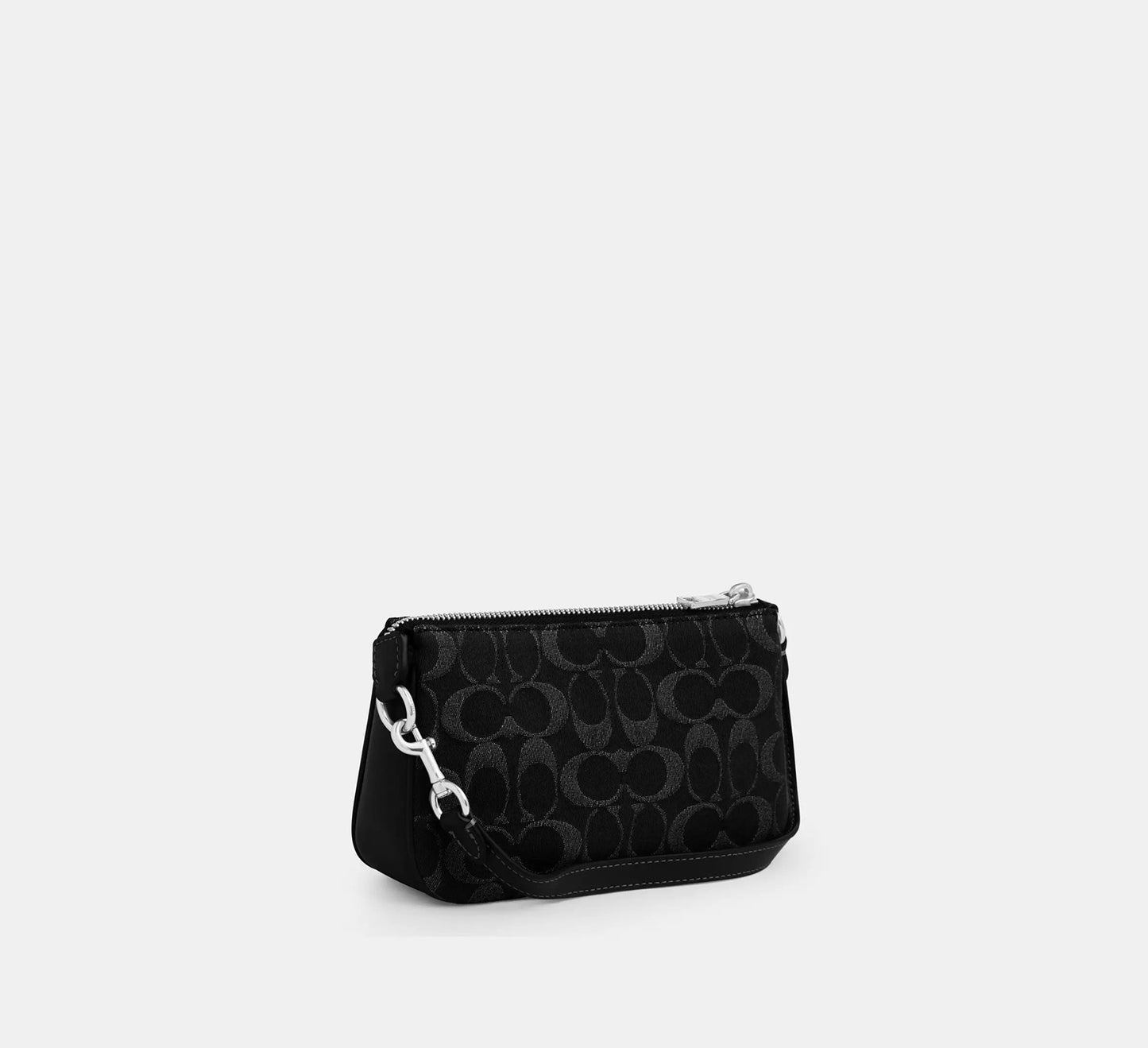 Nolita 19 In Signature Denim Black Coach