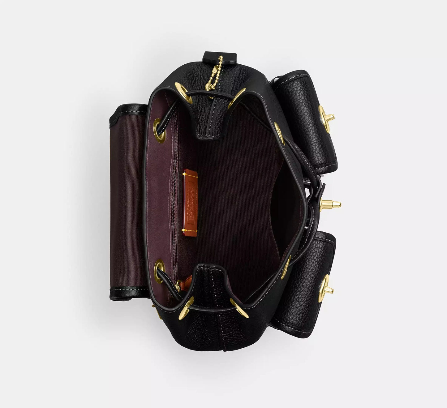 Hadley Backpack Gold Black Coach