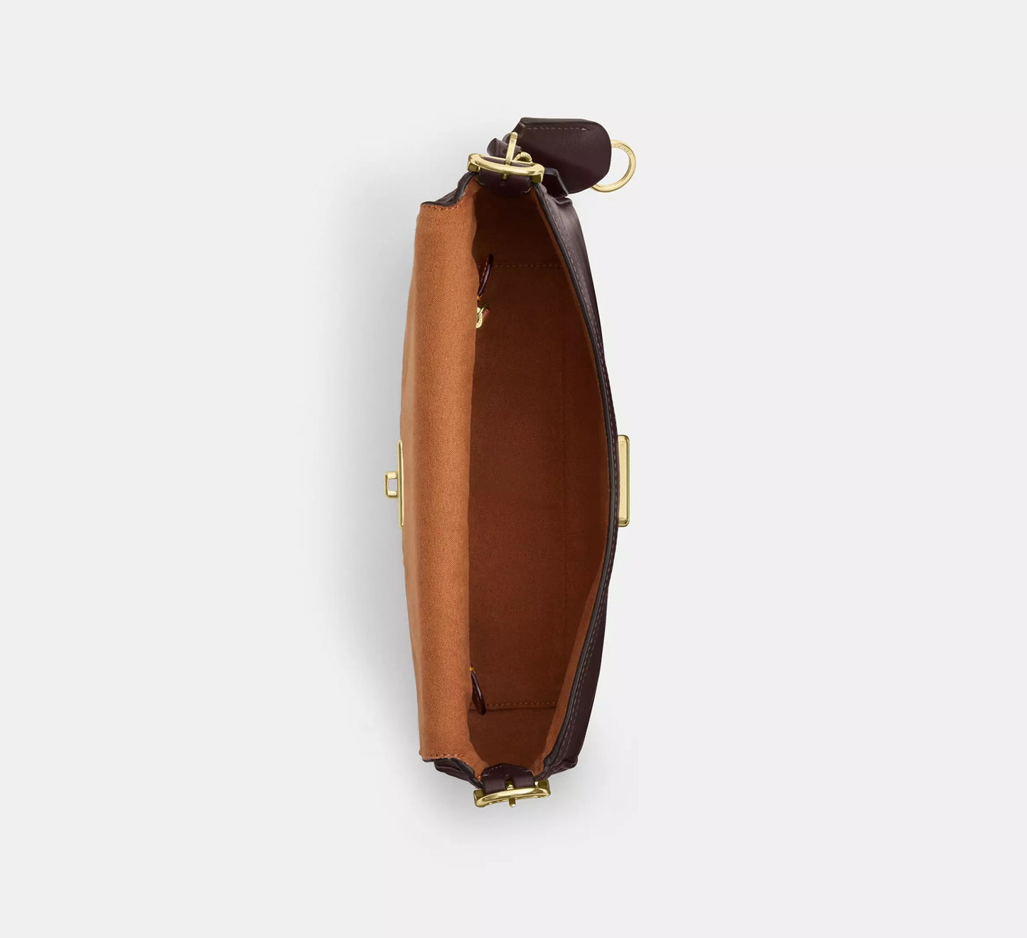 Etta Small Flap Shoulder Bag Espresso Coach