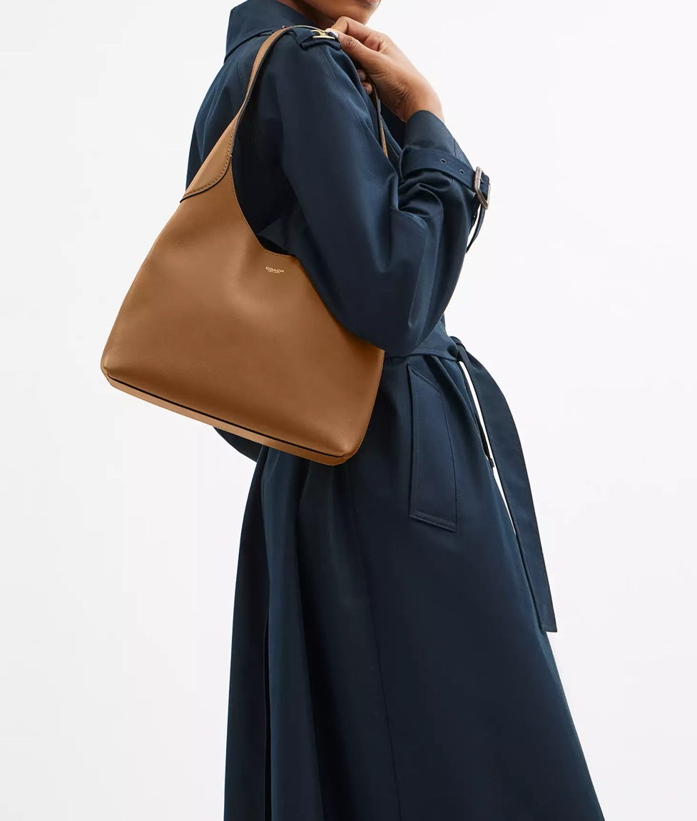 Brooklyn Shoulder Bag 28 Honey Brown Coach
