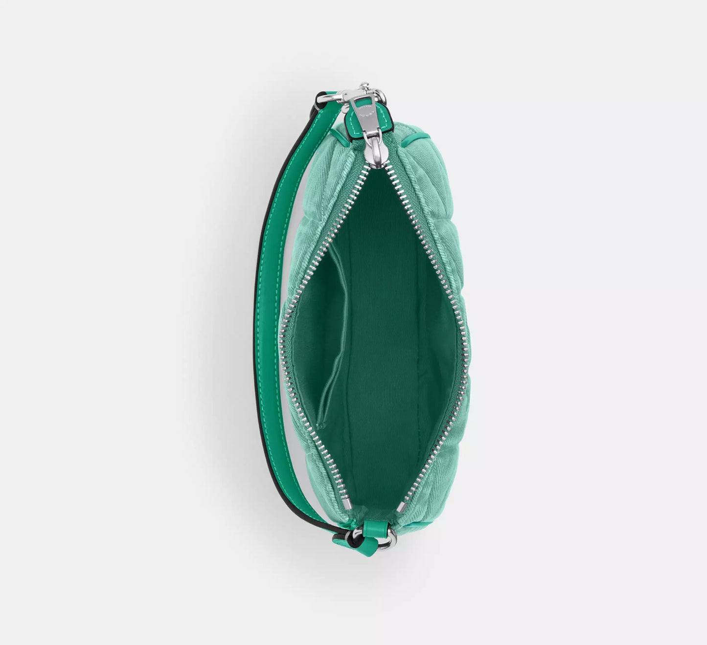 Nolita 19 Bag Quilted Denim Green Coach