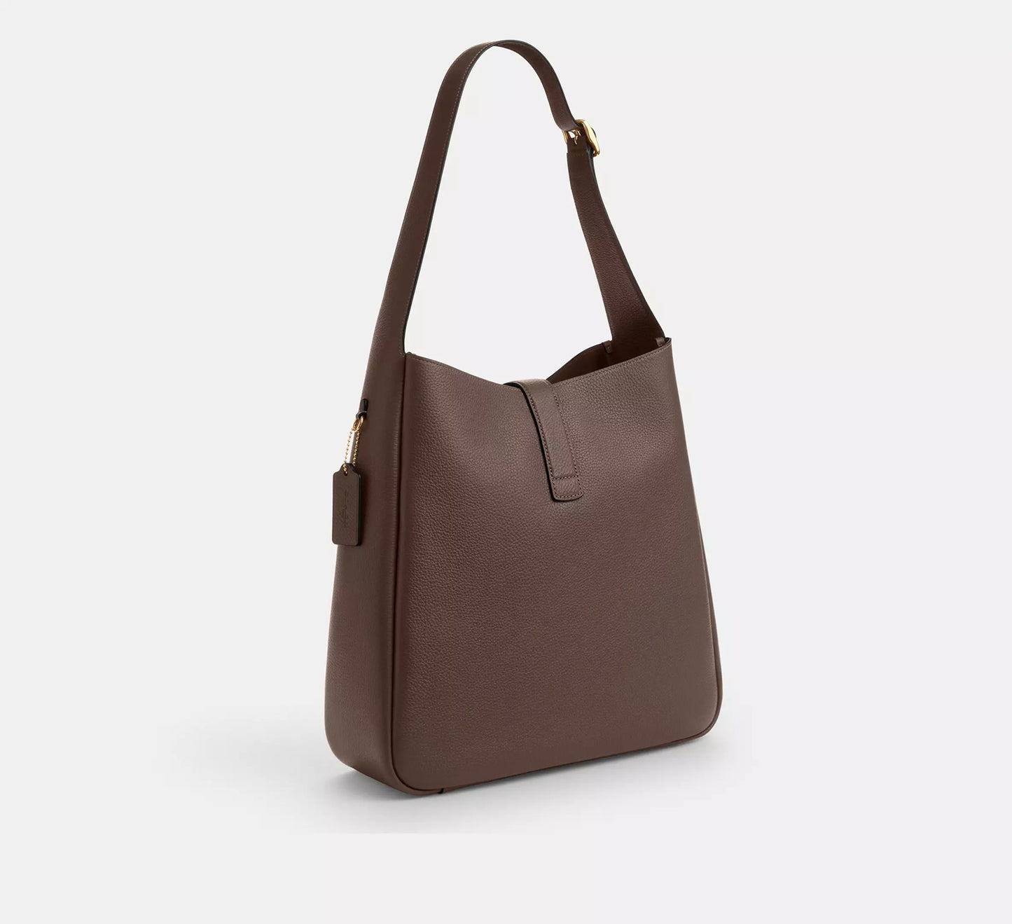 Hadley Large Shoulder Bag Dark Stone Coach