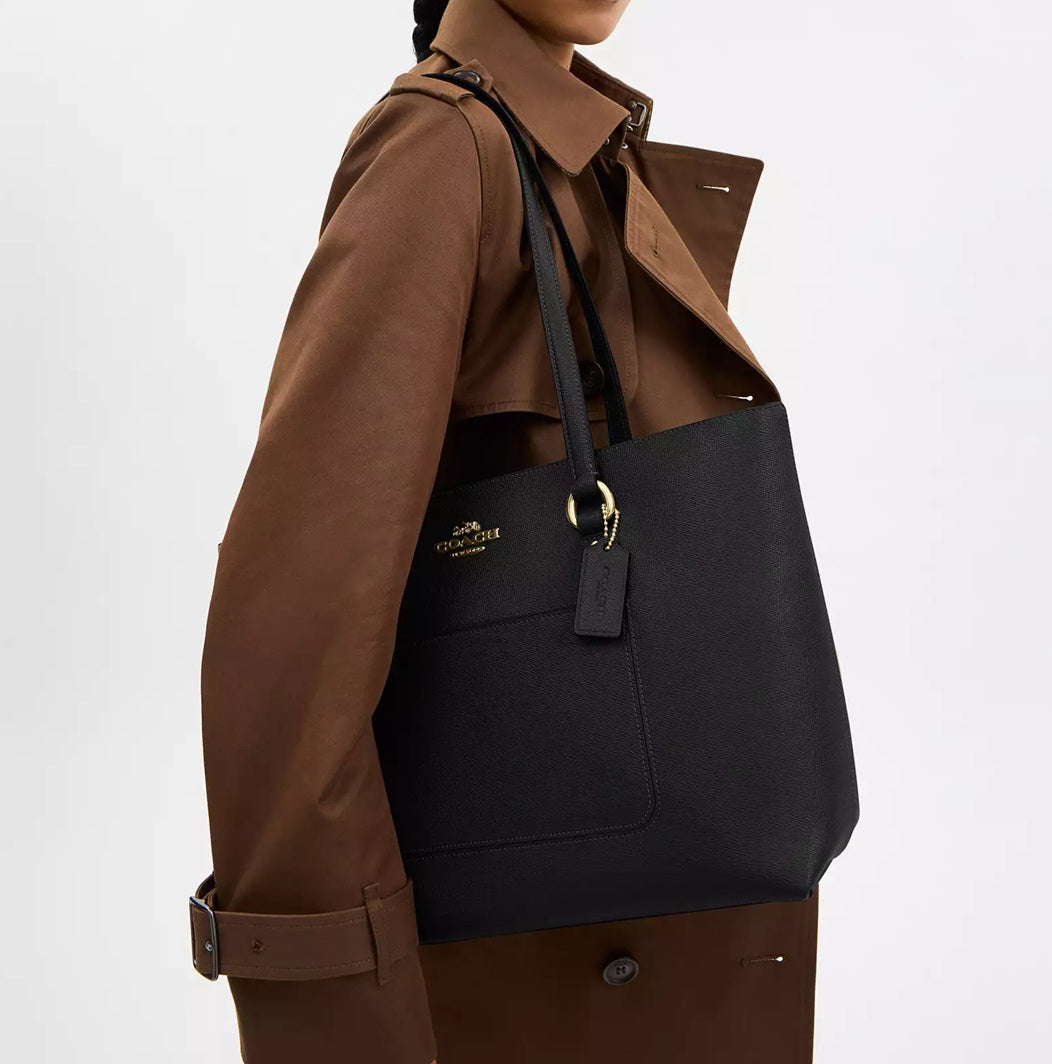 Station Tote Bag Black Coach