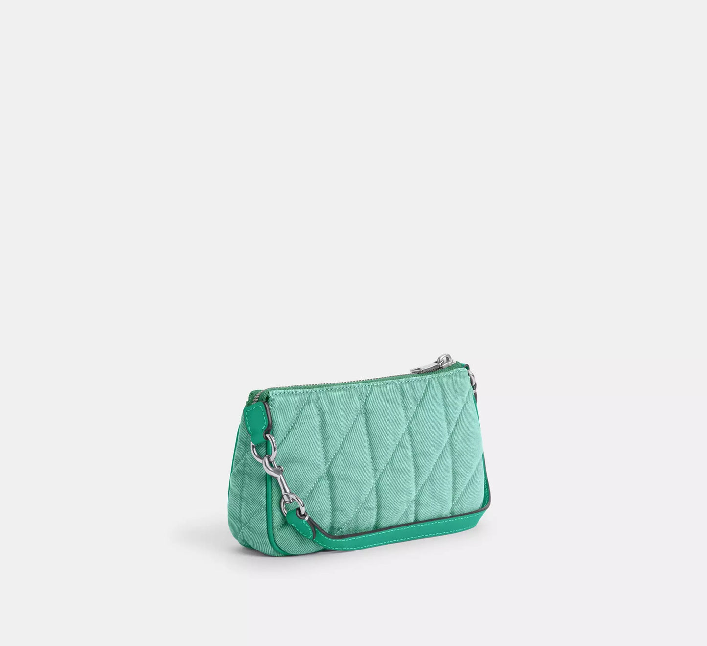 Nolita 19 Bag Quilted Denim Green Coach