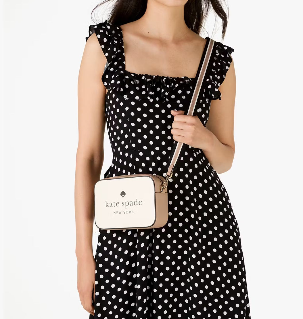 Oh Snap Camera Bag Toasted Hazelnut Multi Kate Spade