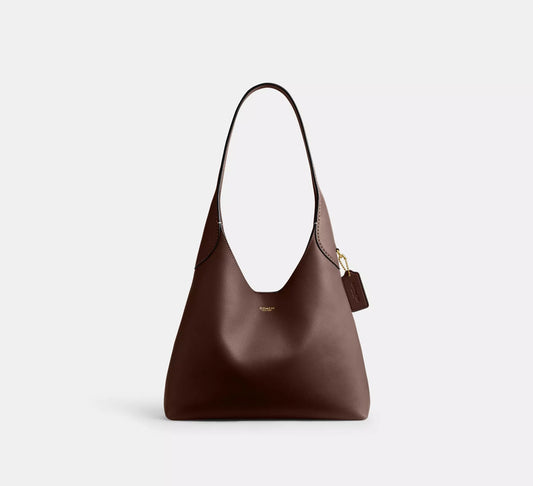 Brooklyn Shoulder Bag 28 Maple Coach