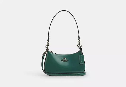 Teri Mini Crossbody Bag Emerald Green Coach