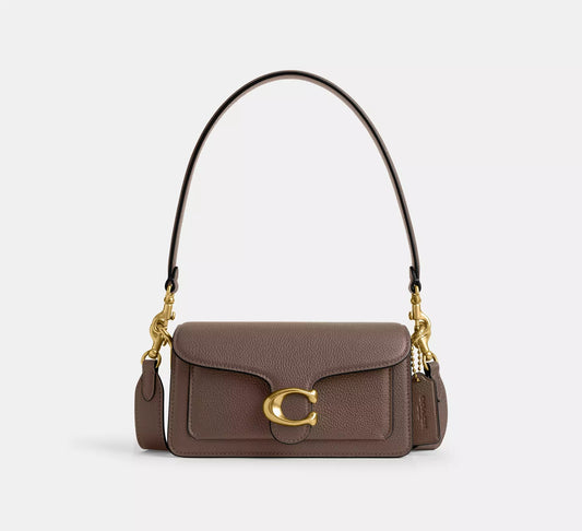Tabby Shoulder Bag 20 Dark Stone Coach