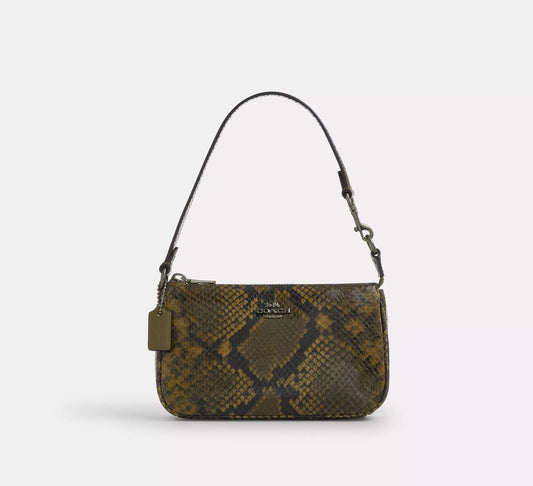 Nolita 19 With Snake Print Olive Multi Coach
