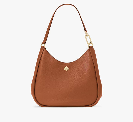 Kayla Large Triple Compartment Shoulder Bag Warm Gingerbread Kate Spade