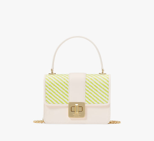 Phoebe Turnlock Mini Flap Crossbody Lime Slushy Multi Kate Spade