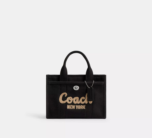 Cargo Tote Bag 20 Black Coach