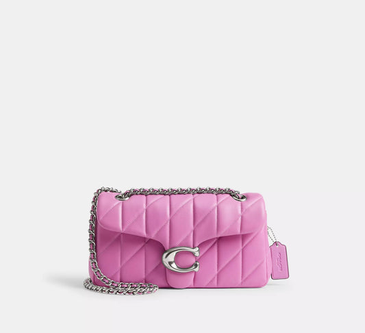 Tabby Shoulder Bag 26 With Pillow Quilting Fuschia Coach