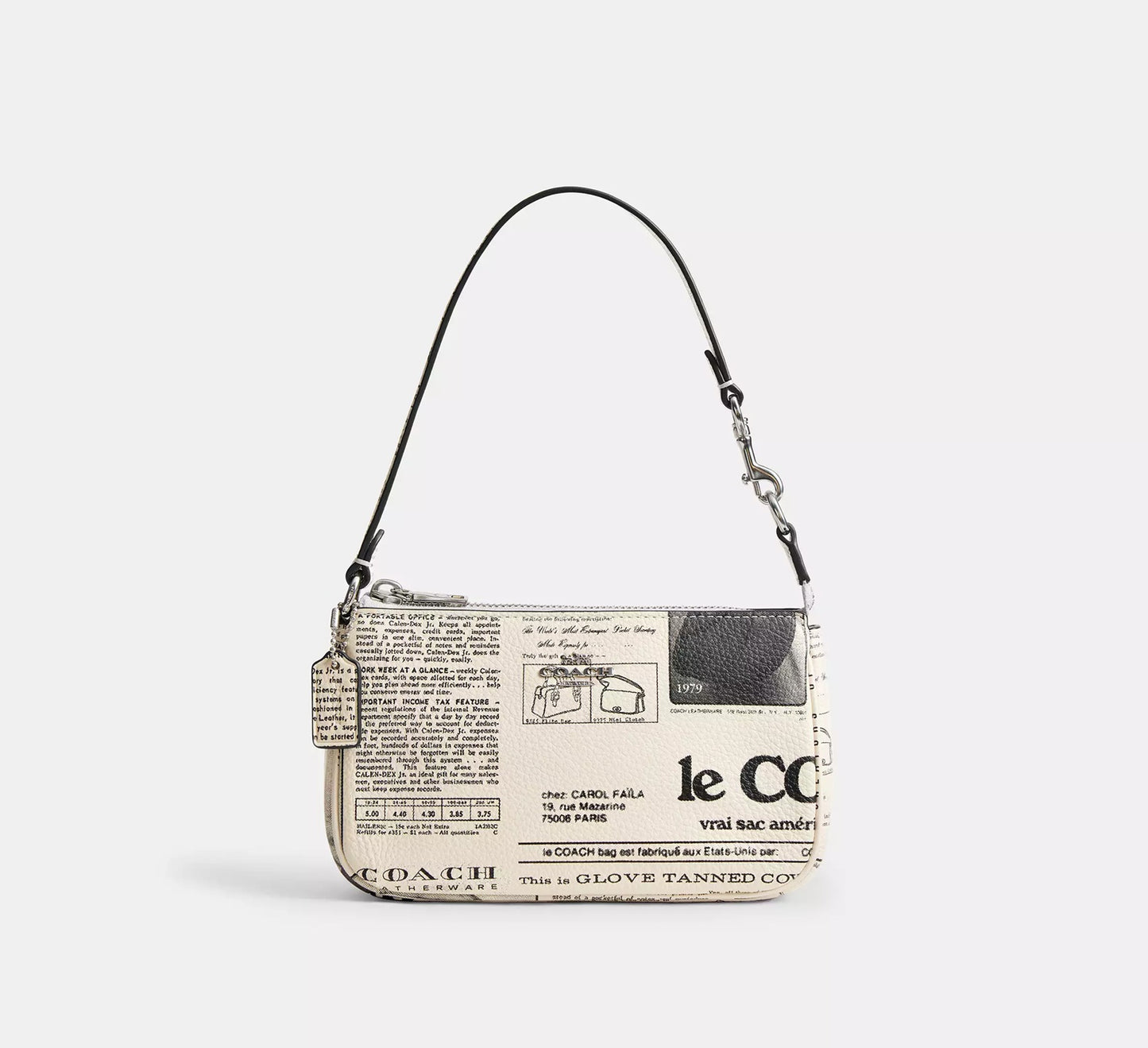 Nolita 19 With Newspaper Print Chalk Multi Coach
