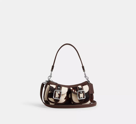 Ashton Bag With Cow Print Multi Coach