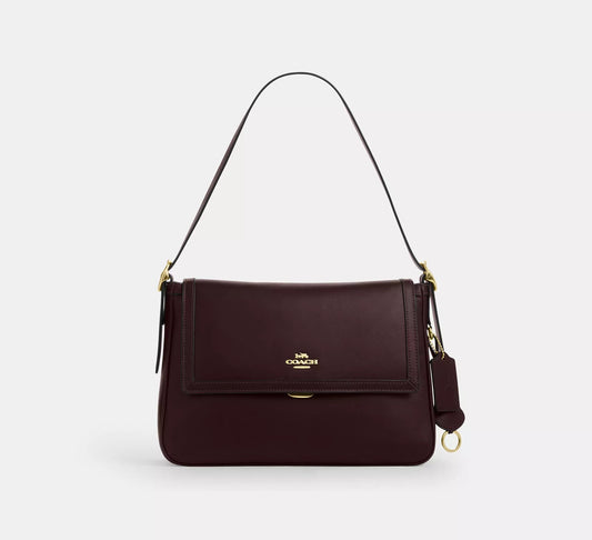 Etta Flap Bag Espresso Coach