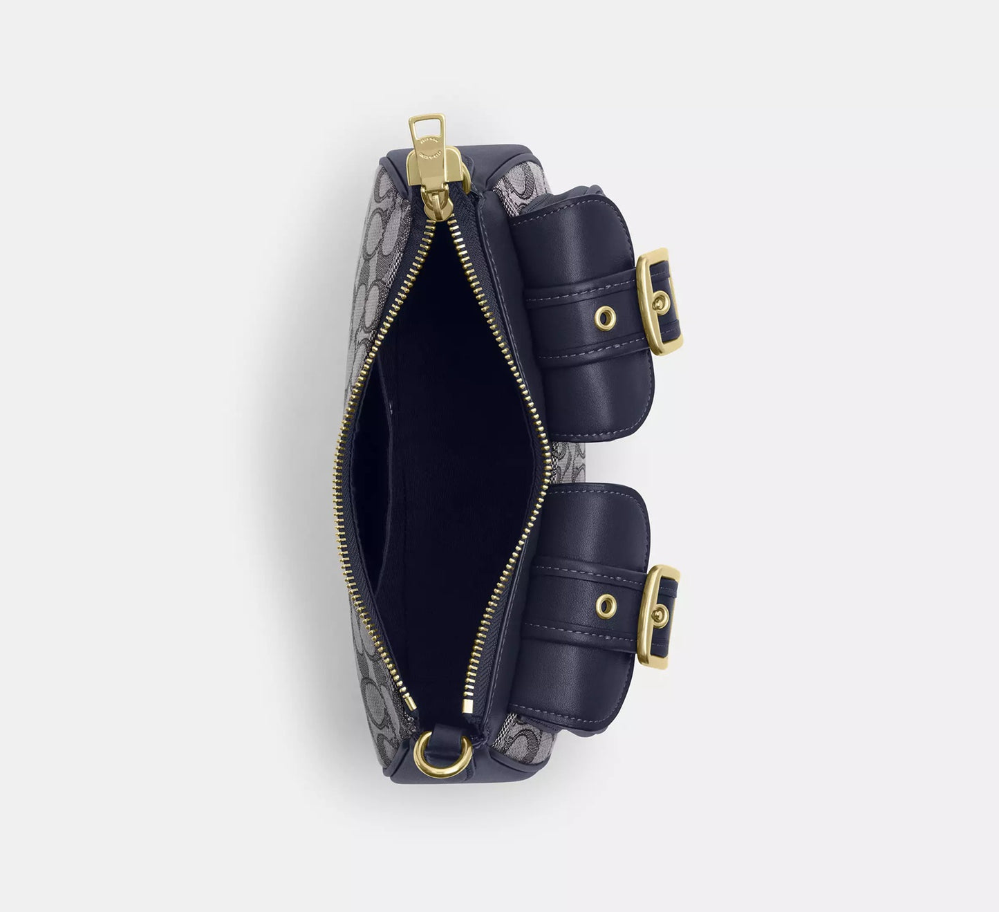 Ashton Bag In Signature Jacquard Midnight Navy Coach