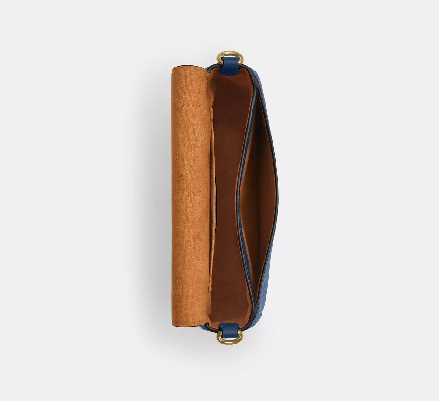 Amelia Saddle Bag Deep Blue Coach