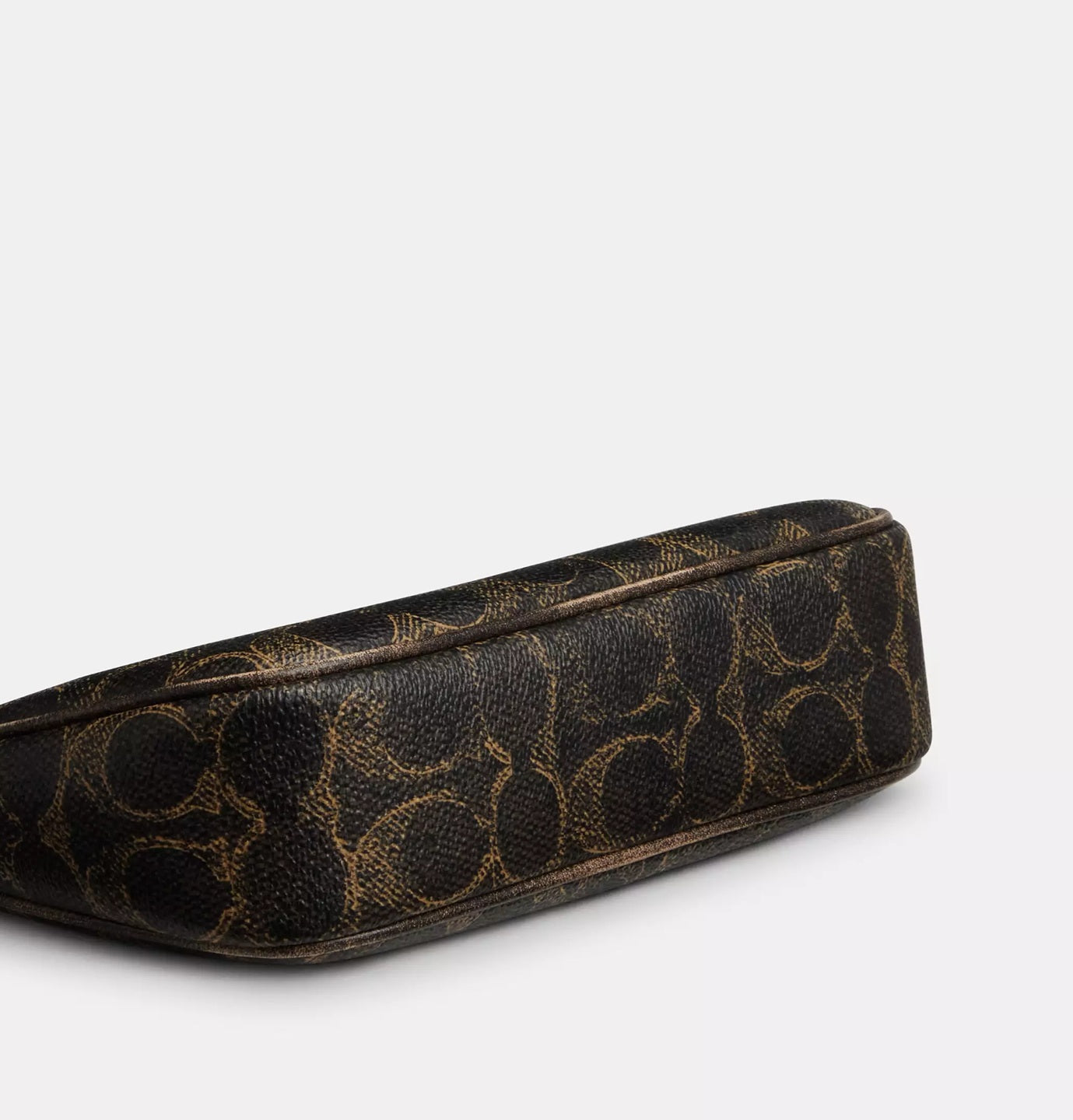 Nolita 19 In Loved Signature Canvas With Charms Brown Coach