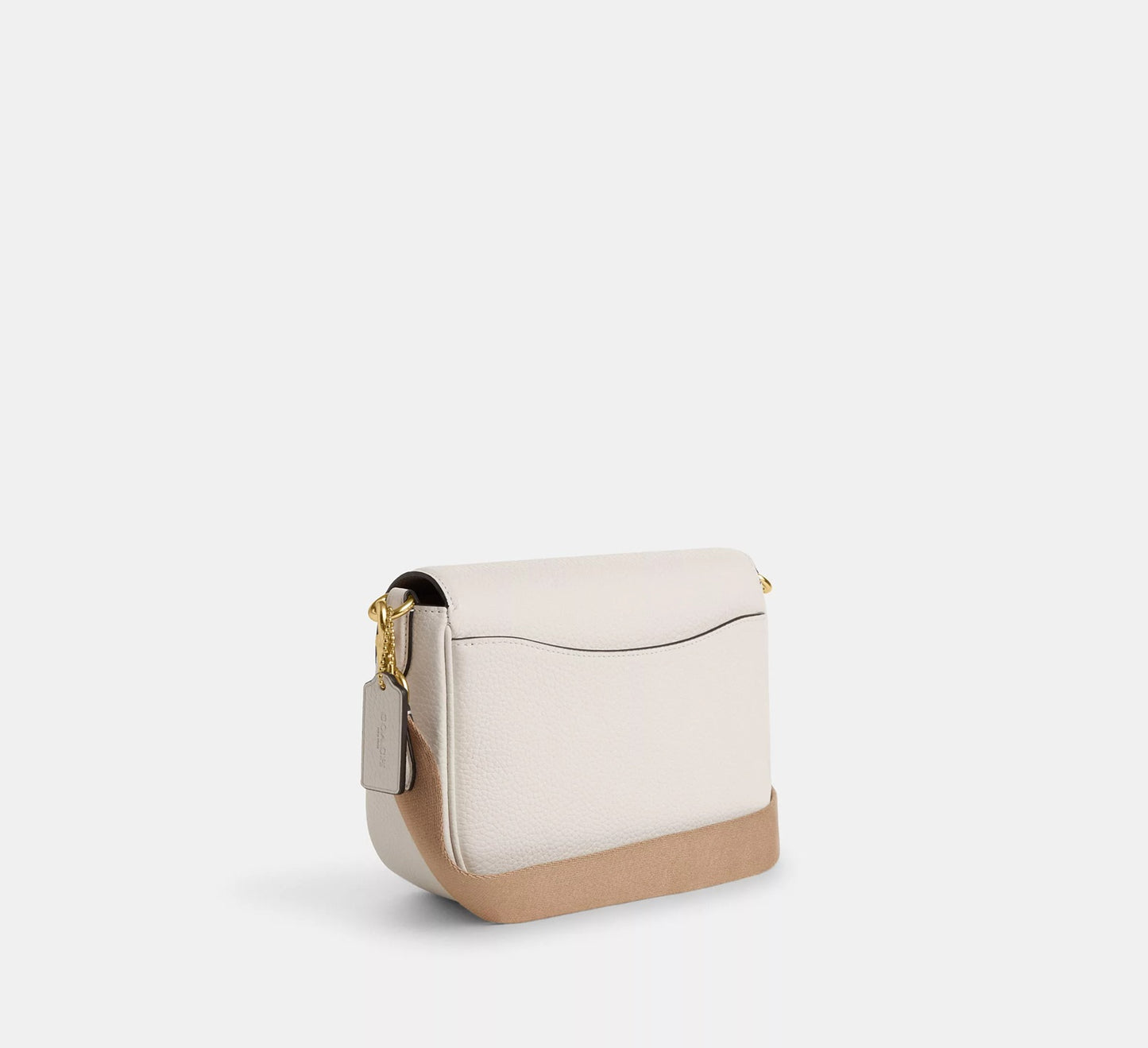 Amelia Saddle Bag Chalk Coach