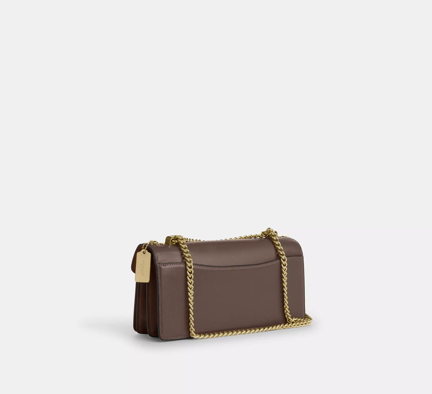 Klare Envelope Crossbody Bag Dark Stone Coach