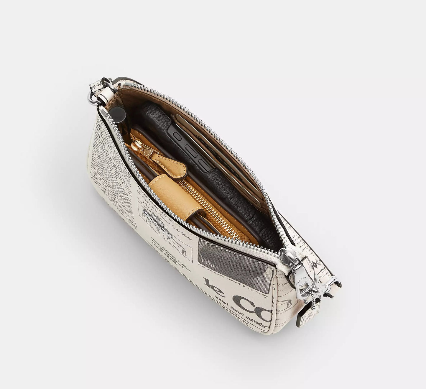 Nolita 19 With Newspaper Print Chalk Multi Coach