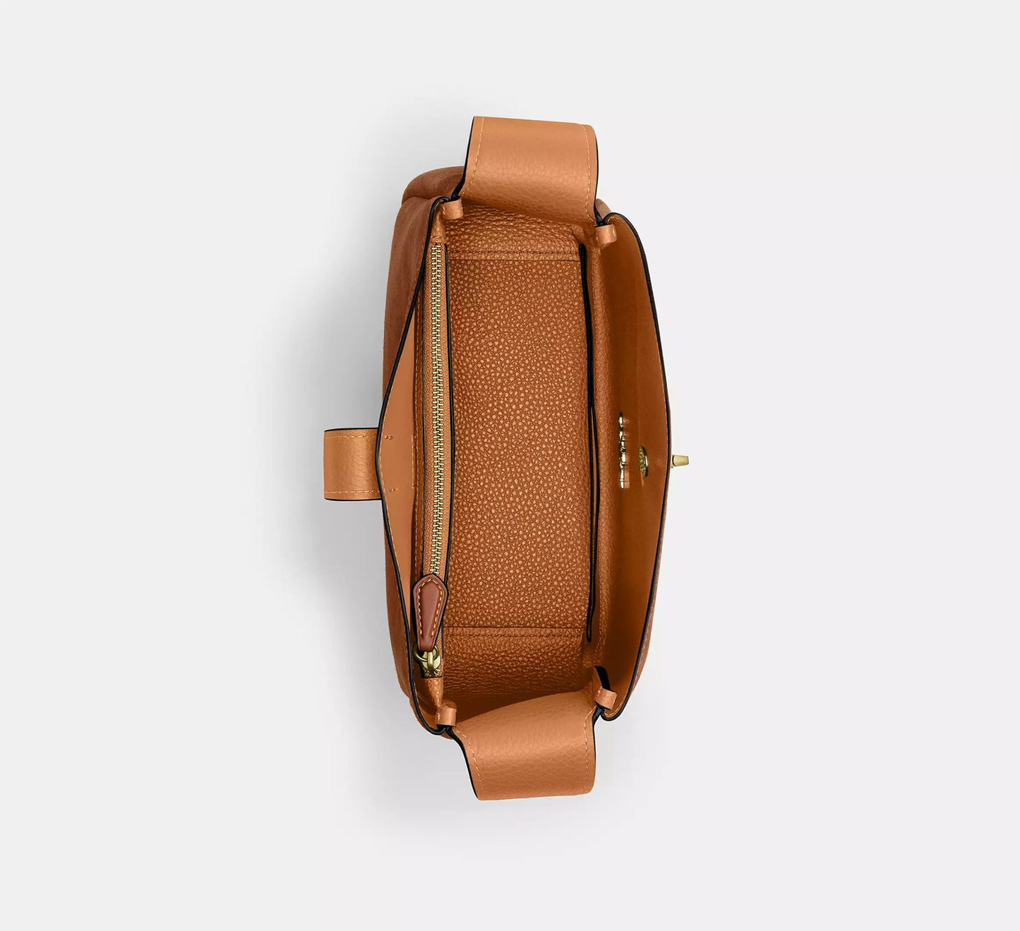 Hadley Convertible Crossbody Bag Suede Sienna Coach