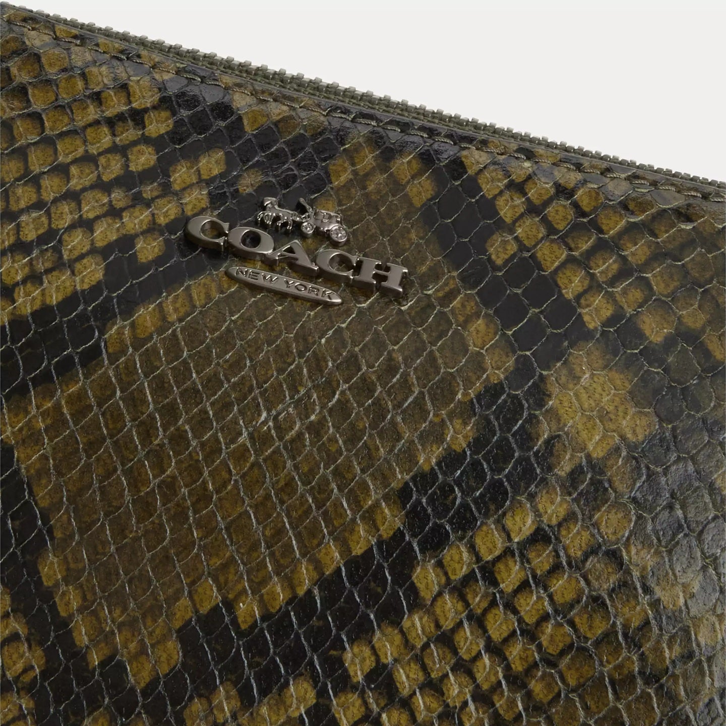 Nolita 19 With Snake Print Olive Multi Coach