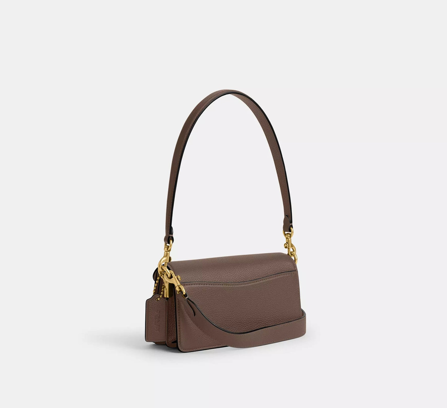 Tabby Shoulder Bag 20 Dark Stone Coach