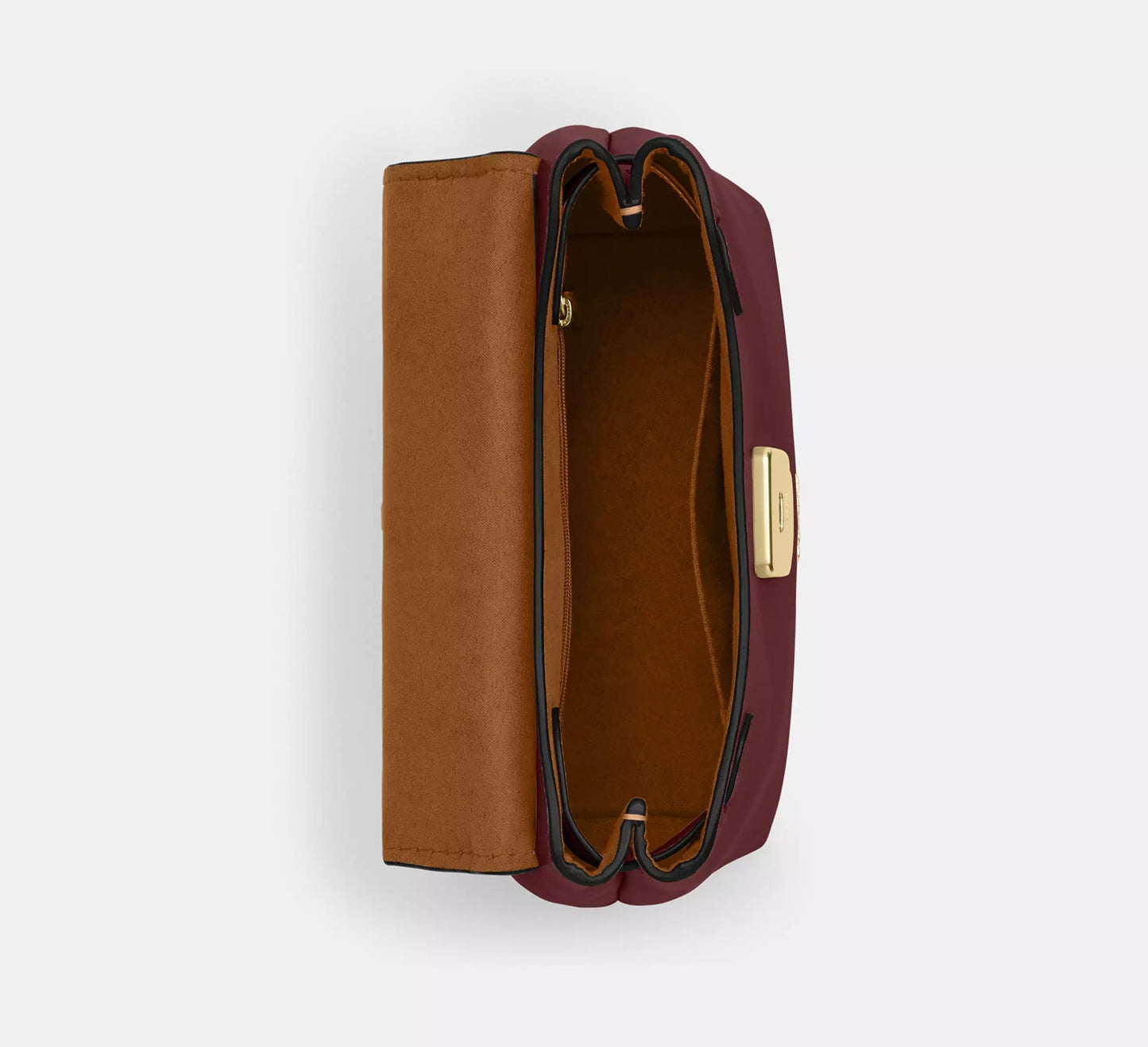 Emory Top Handle Bag Maroon Coach