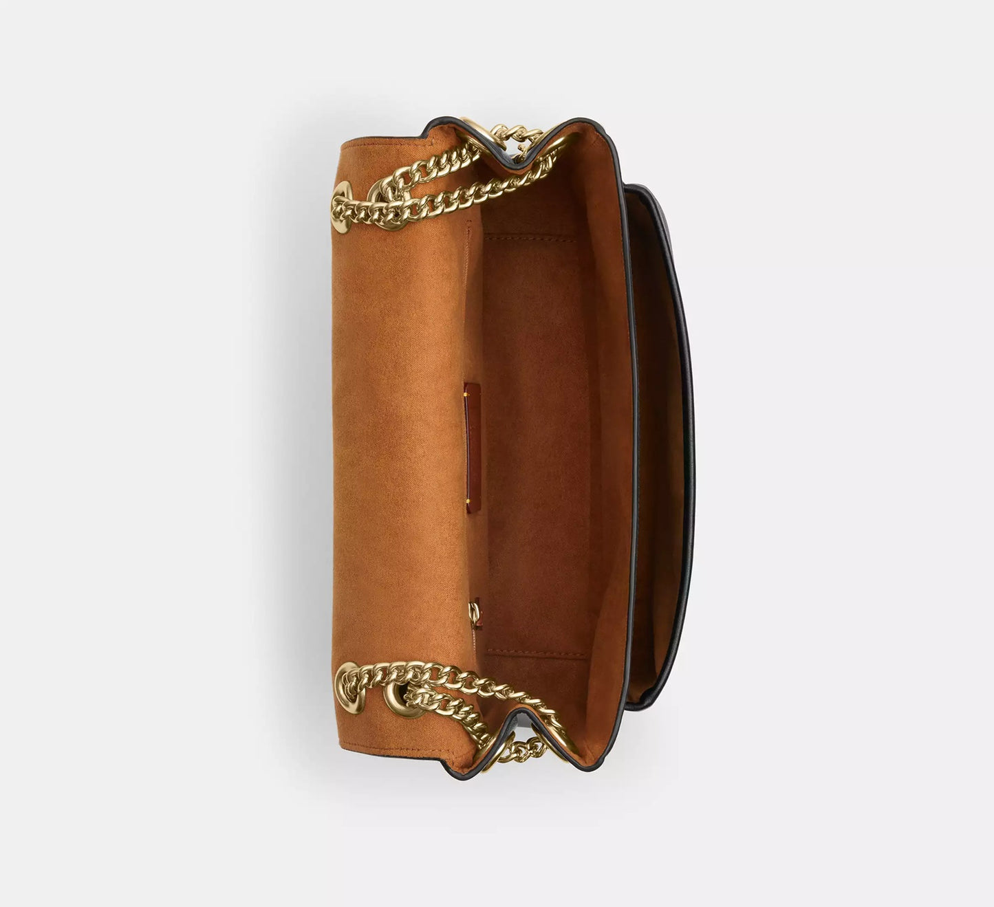 Elodie Crossbody Bag In Signature Canvas Walnut Black Coach