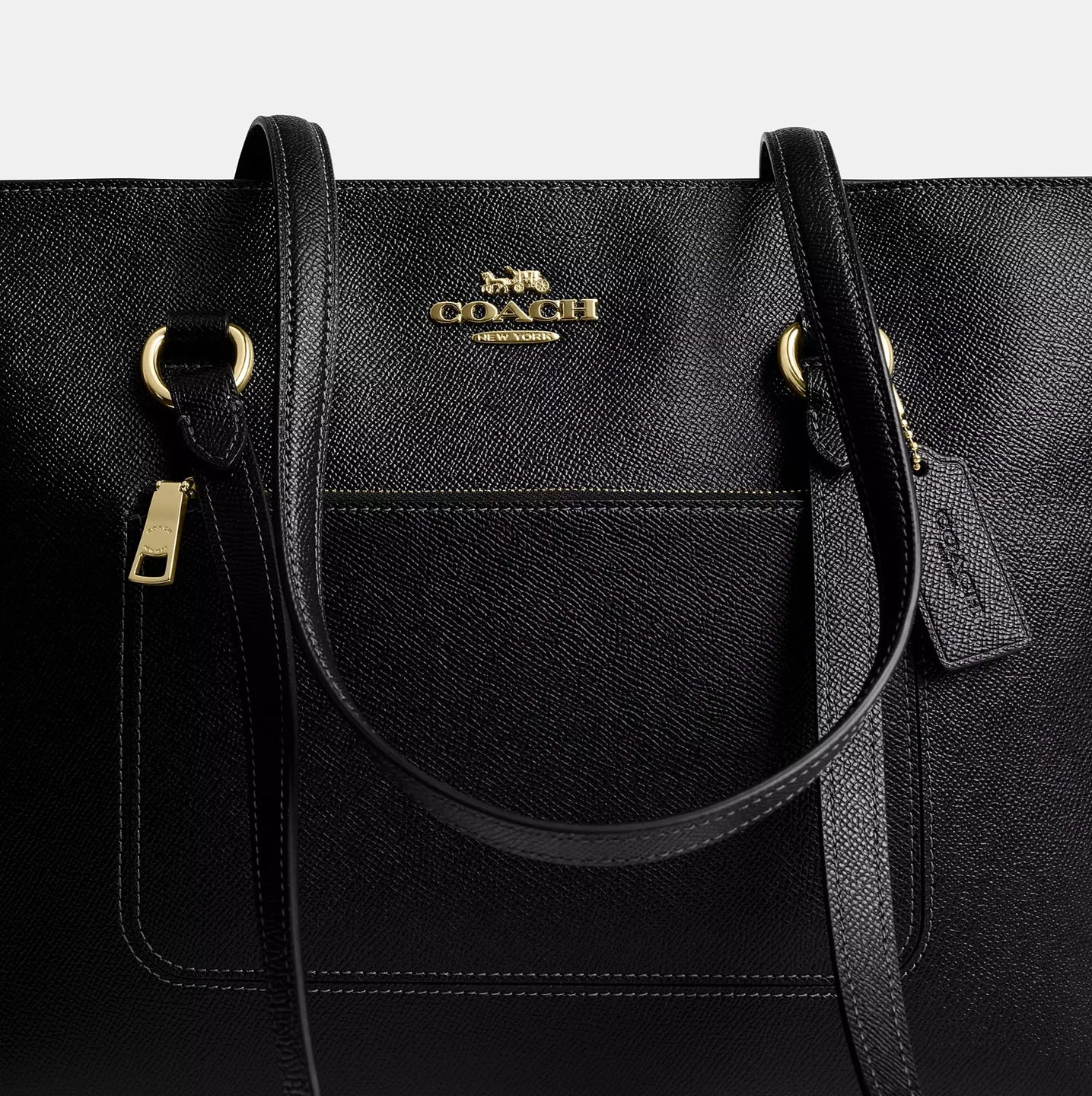 Station Tote Bag Black Coach