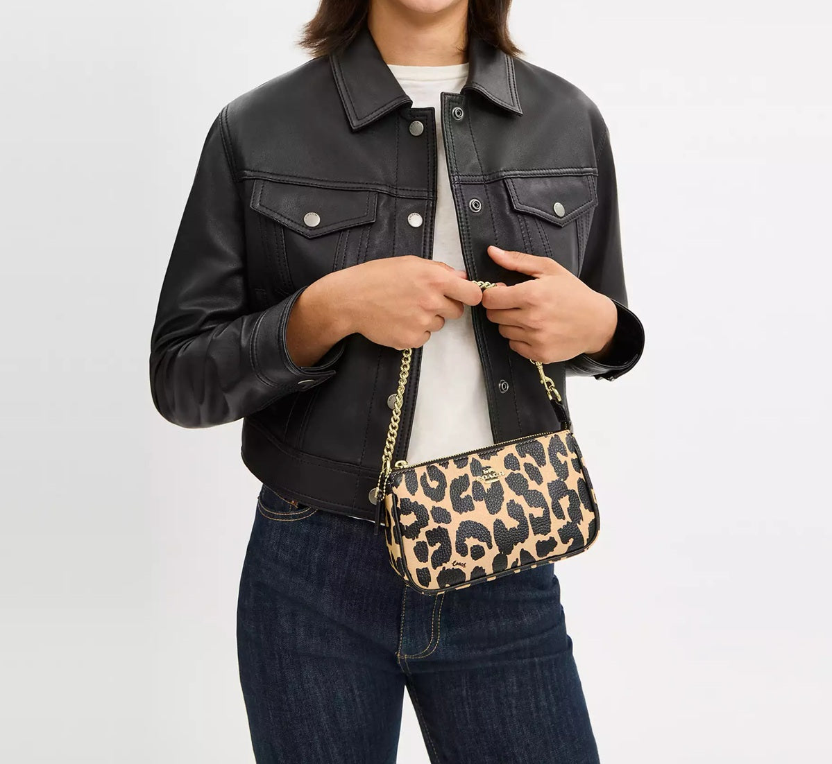 Nolita 19 With Leopard Print Leopard Multi Coach