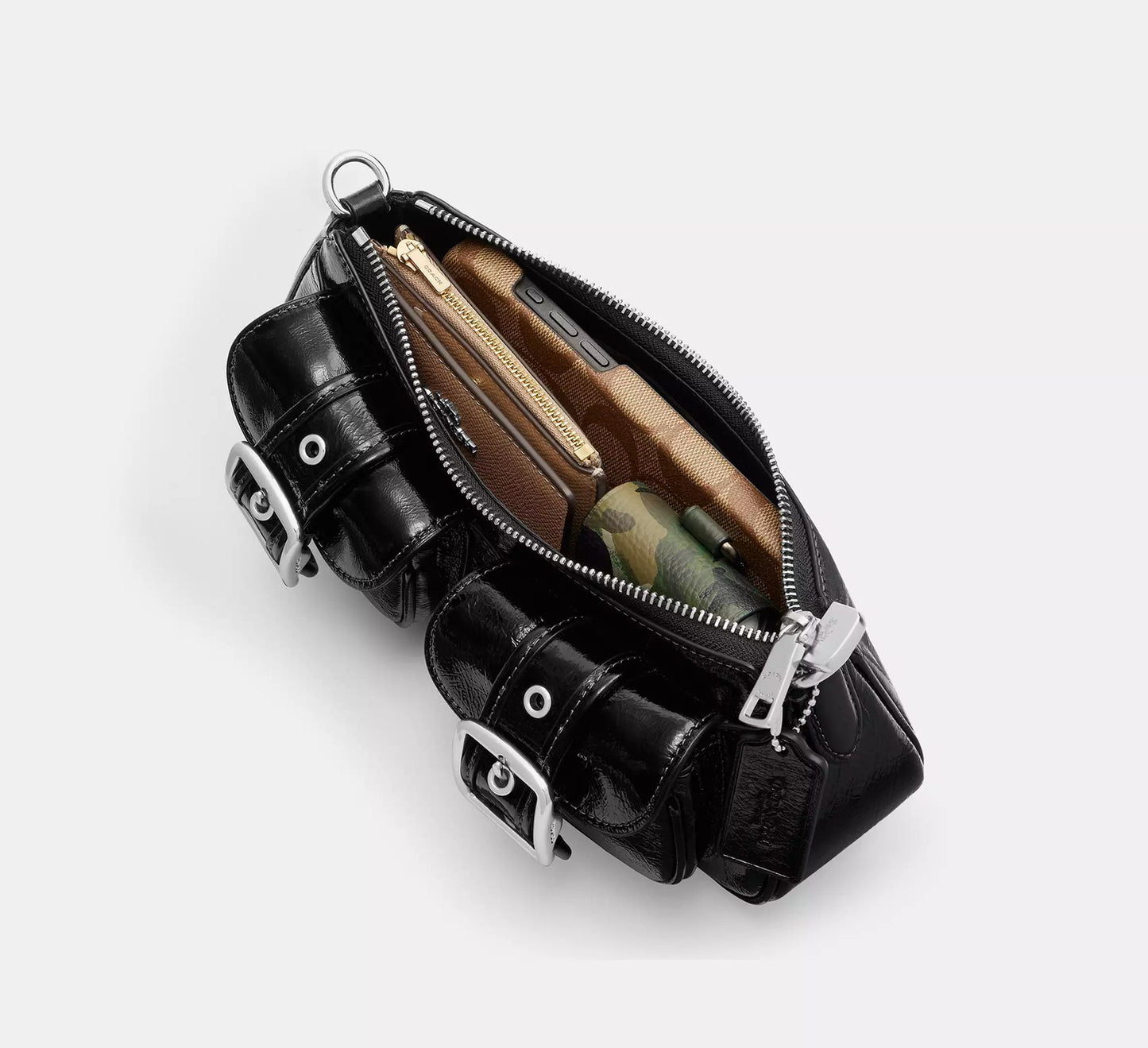 Ashton Bag  Glazed Black Coach