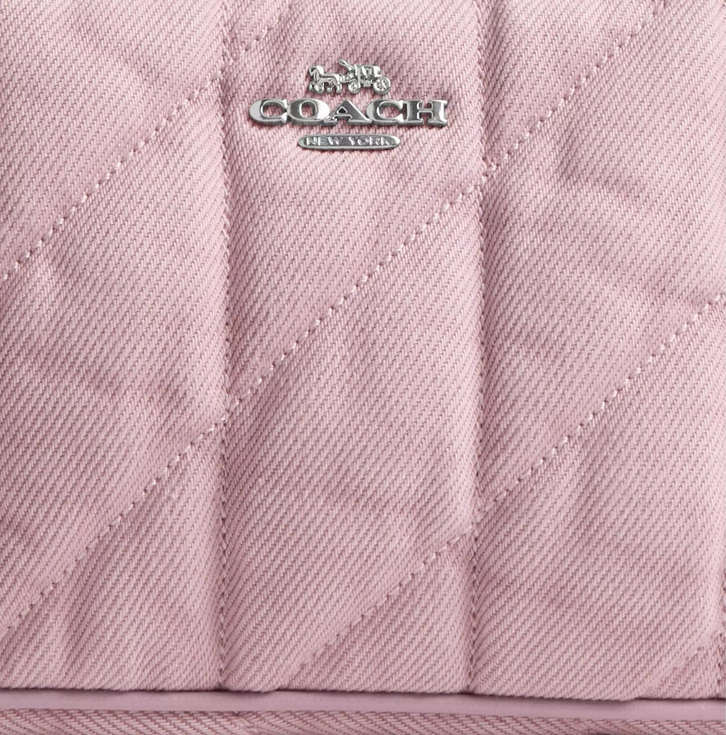 Nolita 19 Bag Quilted Denim Ballerina Carnation Coach