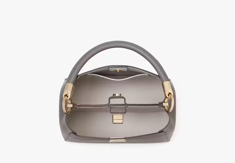 Phoebe Small Top Handle Satchel Hare Grey Kate Spade