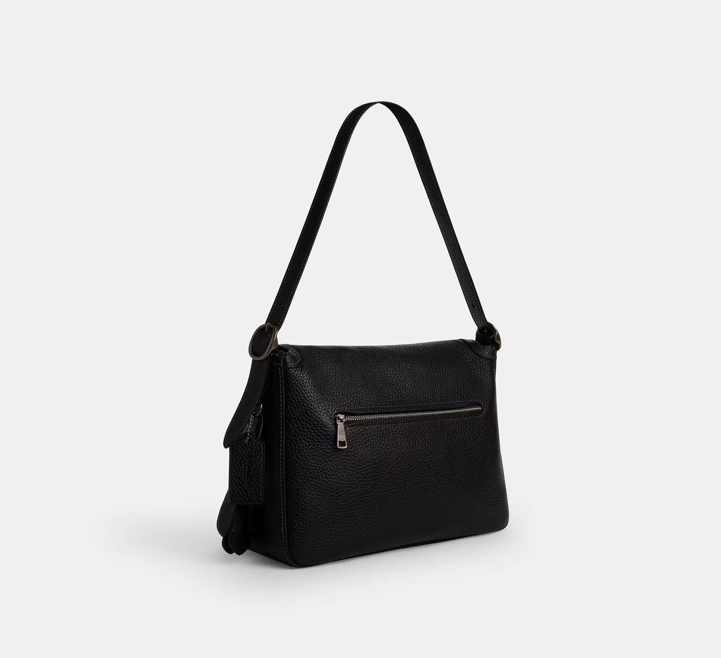 Etta Flap Bag Gunmetal Black Coach