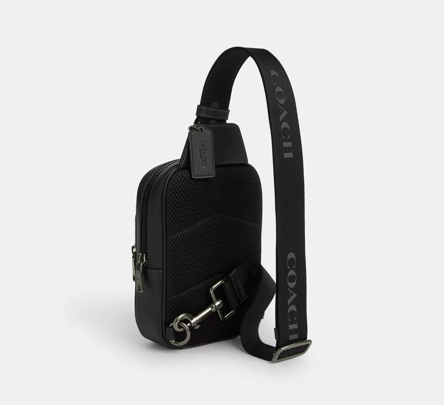 Racer Sling Pack Gunmetal Black Coach