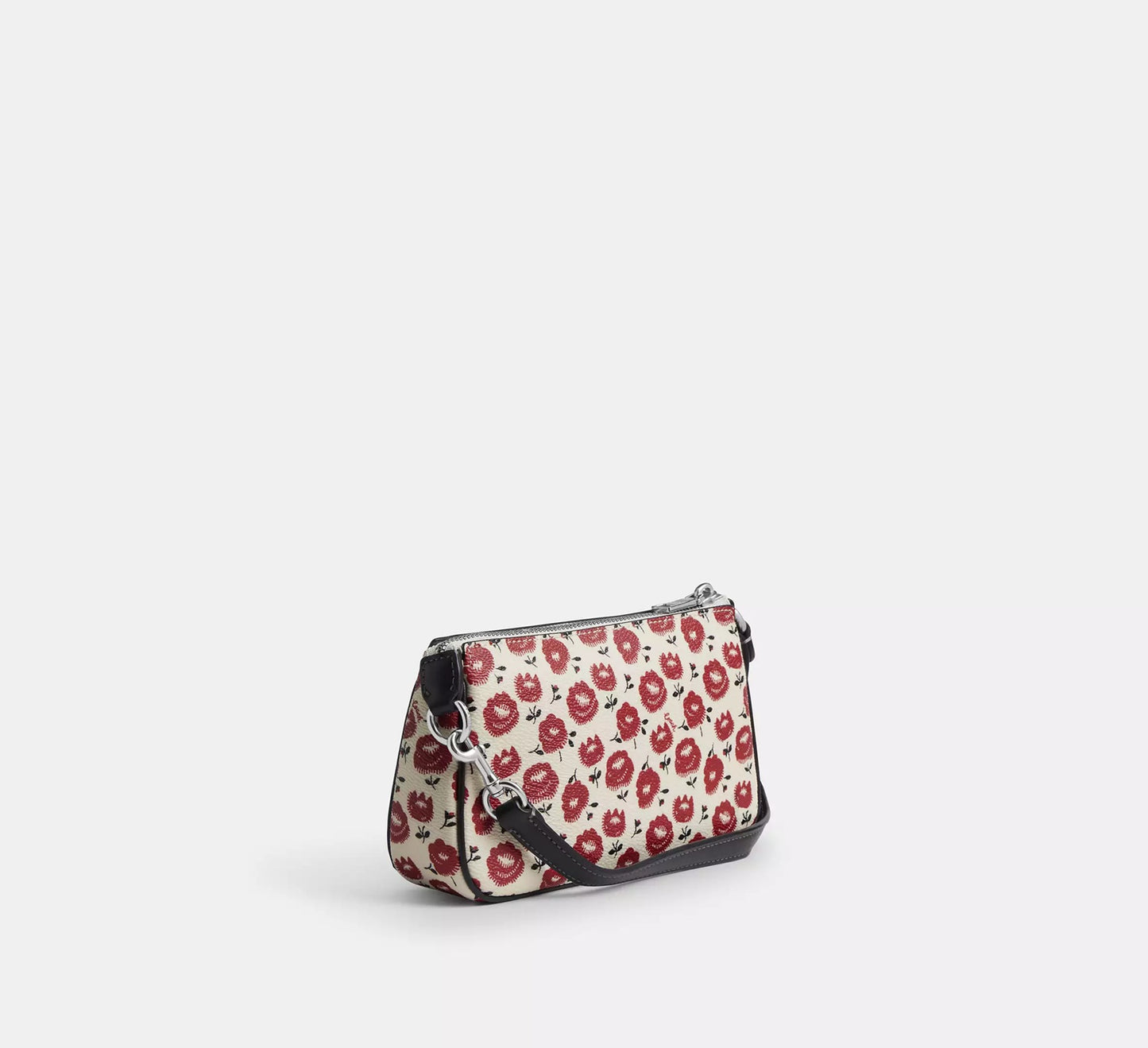 Nolita 19 With Floral Print Chalk Black Multi Bag Coach