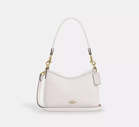 Laurel Small Shoulder Bag Chalk Coach