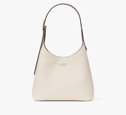 454 Suede Small Shoulder Bag Meringue Kate Spade