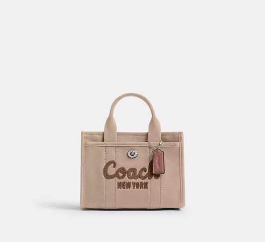 Cargo Tote Bag 20 Dark Natural Coach