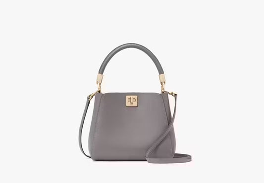 Phoebe Small Top Handle Satchel Hare Grey Kate Spade