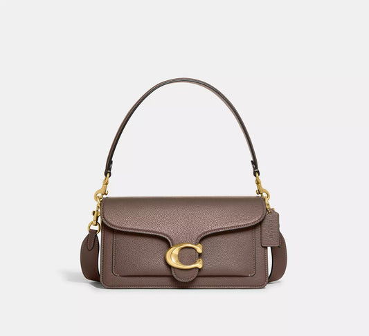 Tabby Shoulder Bag 26 Dark Stone Coach