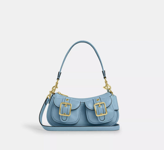 Ashton Bag  Glazed Powder Blue Coach