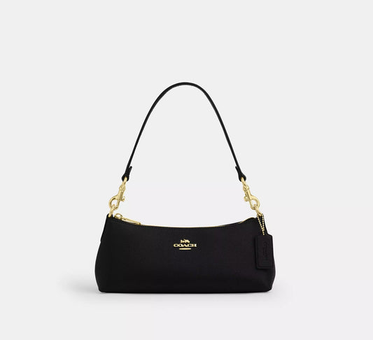 Charlotte Shoulder Bag Black Coach