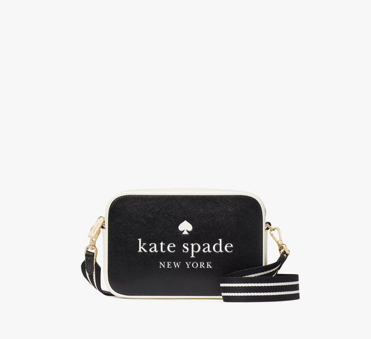Oh Snap Camera Bag Toasted Black Multi Kate Spade