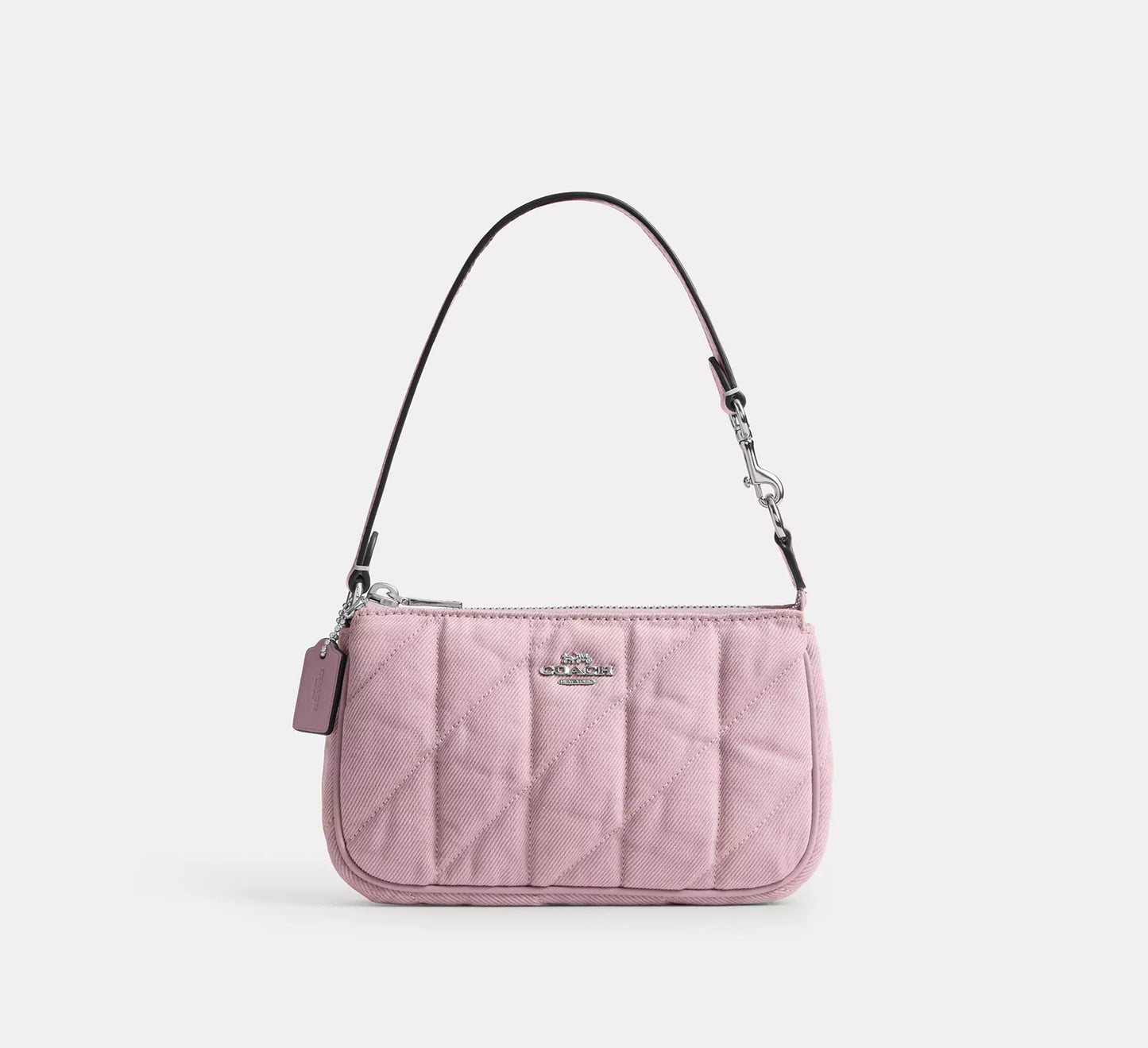 Nolita 19 Bag Quilted Denim Ballerina Carnation Coach